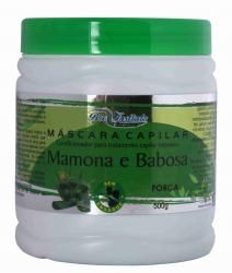 Máscara capilar mamona e babosa